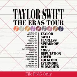 retro taylor swift the eras tour png, swiftie merch png, back and front png, swiftie eras tour, taylor swift fan png