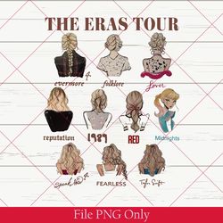 taylor swift the eras tour png, vintage swiftie merch png, back and front png, swiftie eras tour, taylor swift fan png