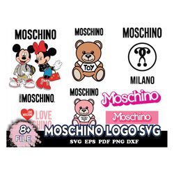 moschino logo svg, brand logo svg, moschino brand svg