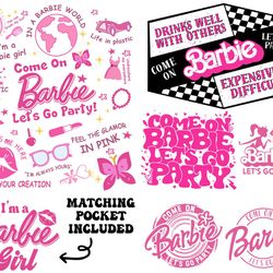 come on babe lets go party svg png doll svg, babe girl svg png birthday