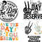 Have the day you deserve SVG, Peace sign skeleton svg, Funny karma svg, Snarky svg, Funny skeleton svg - 1.jpg