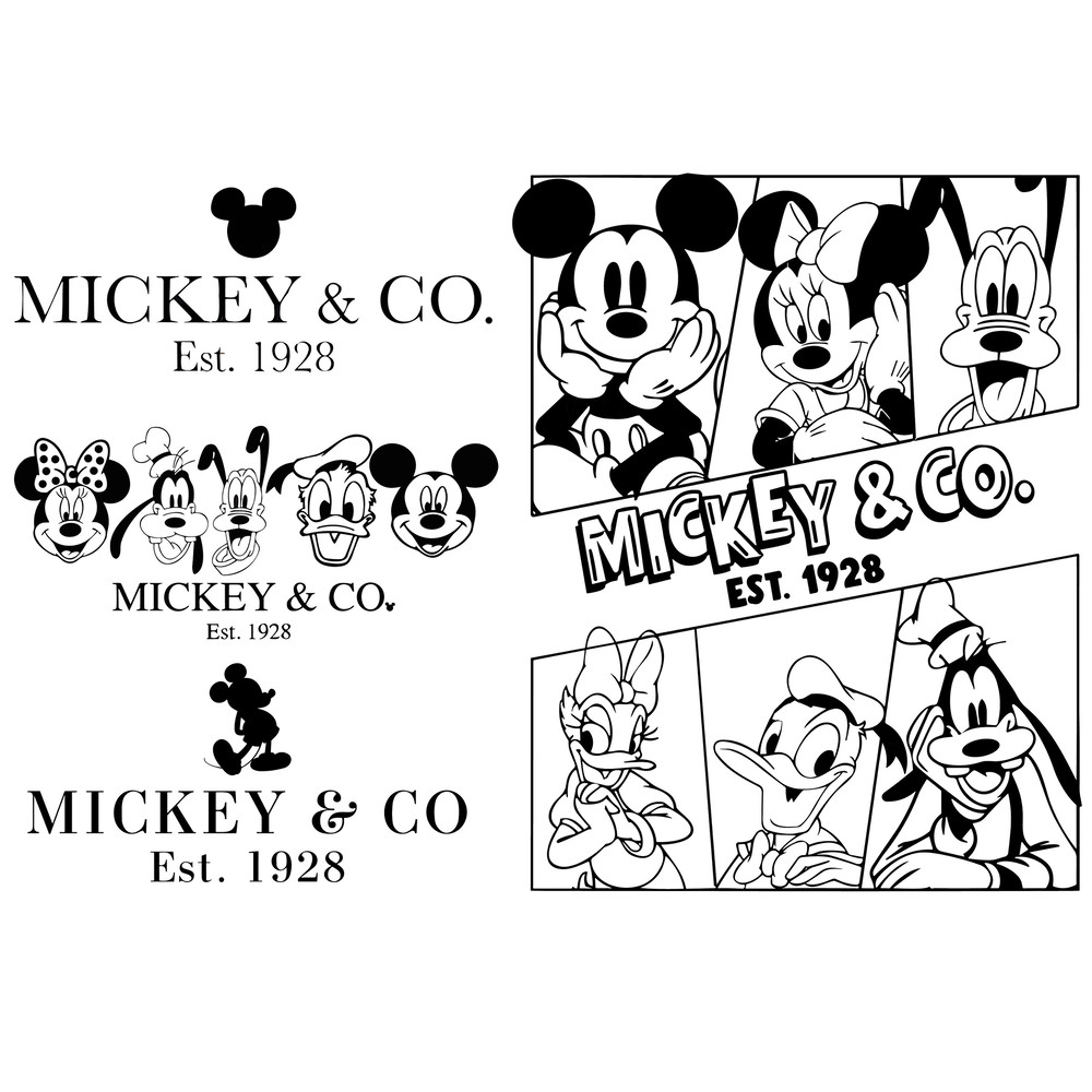 Mickey and Friends Svg Png Instant Download Printable Design Svg For Cricut Cutting File Vinyl Cut File - 1.jpg