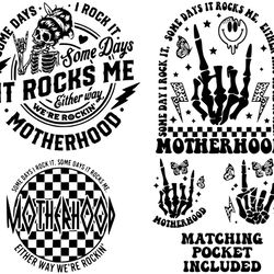 motherhood some day i rock it svg-png, retro motherhood sublimation design