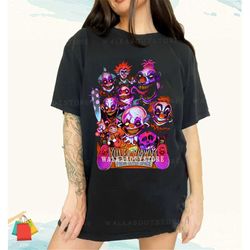 clowns skull art old style poster movie posters tshirt, clown scary horror movie t-shirt, halloween horror movie tee, gi