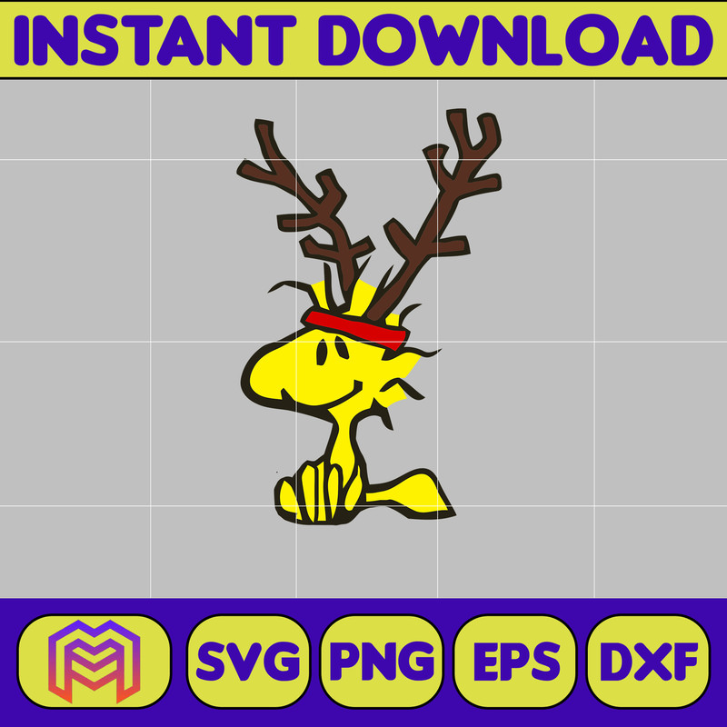 Snoopy Christmas Svg, Peanuts, SVG file, Instant Download, Cricut Cut File, Digital File (14).jpg