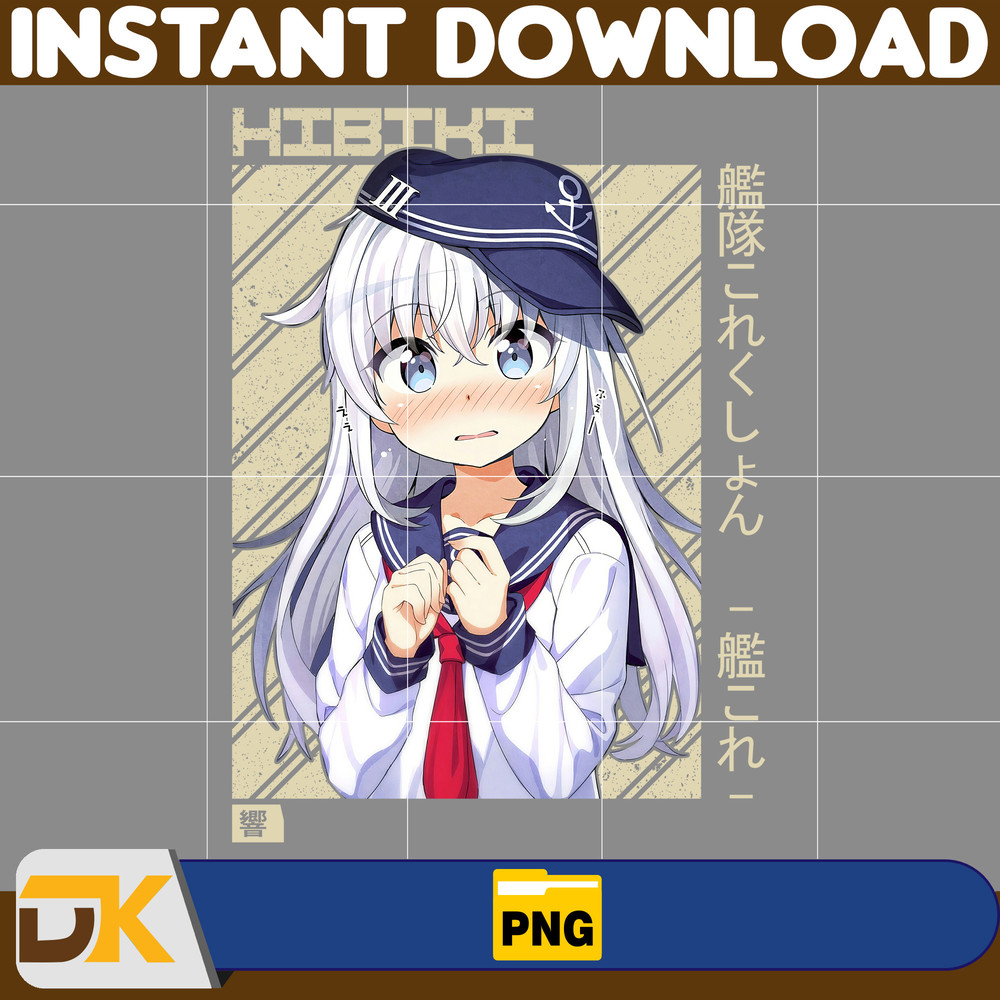 Hibiki Png, Anime Png, Anime Vector, Anime Cutfile, Anime Clipart, Anime Cricut, Anime Print, Anime Cut (1).jpg