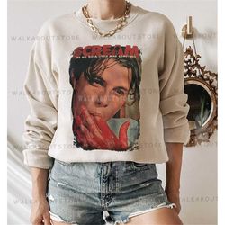 scream billy loomis t-shirt halloween funny vintage gift for men women sweatshirt, horror movie tee, scream merch, hallo
