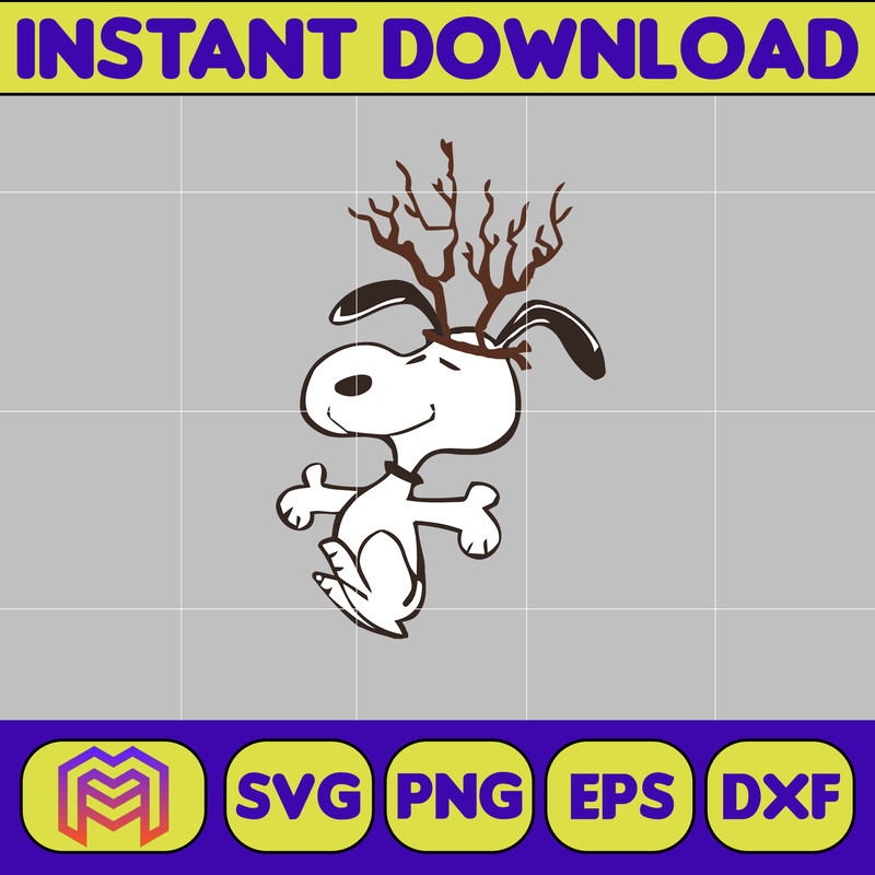 Snoopy Christmas Svg, Peanuts, SVG file, Instant Download, Cricut Cut File, Digital File (39).jpg