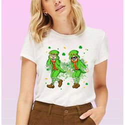 leprechaun griddy dance giving money st patricks day 2023 tshirt,  st patricks day, heart shirt, st patricks day shirt,