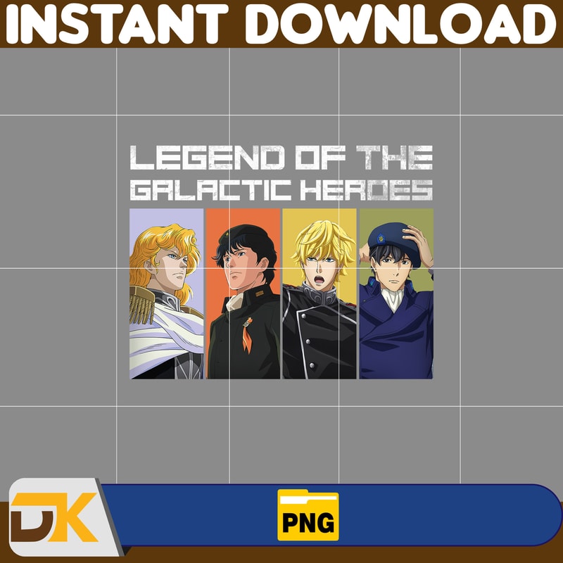Legend of the Galactic Heroes Png, Anime Png, Anime Vector, Anime Cutfile, Anime Clipart, Anime Cricut, Anime Print, Anime Cut.jpg