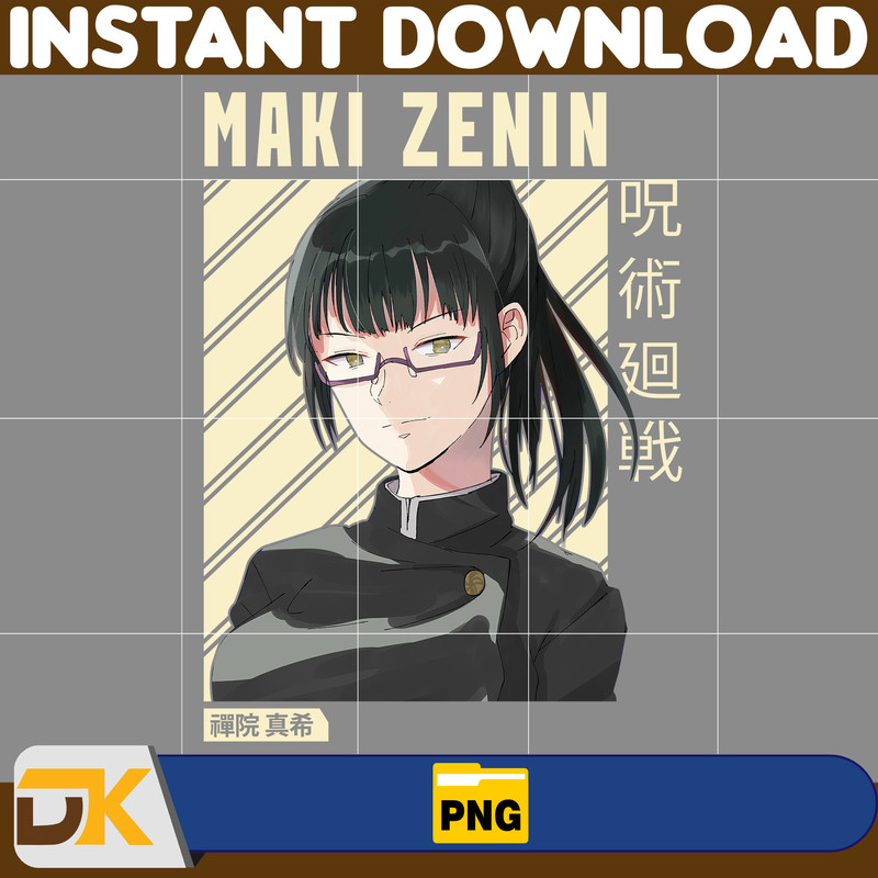 Maki Zenin Png, Anime Png, Anime Vector, Anime Cutfile, Anime Clipart, Anime Cricut, Anime Print, Anime Cut (3).jpg