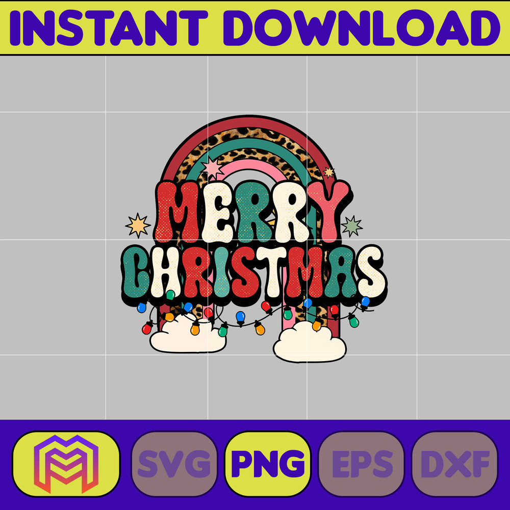 Retro Christmas Png, Christmas Sublimation Designs, Christmas Digital Print Files, Instant Download (2).jpg