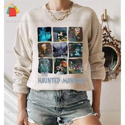 Vintage The Haunted Mansion Sweatshirt Tshirt,halloween Trip 2023, Vintage Halloween Shirt, Halloweem Party, Halloween G