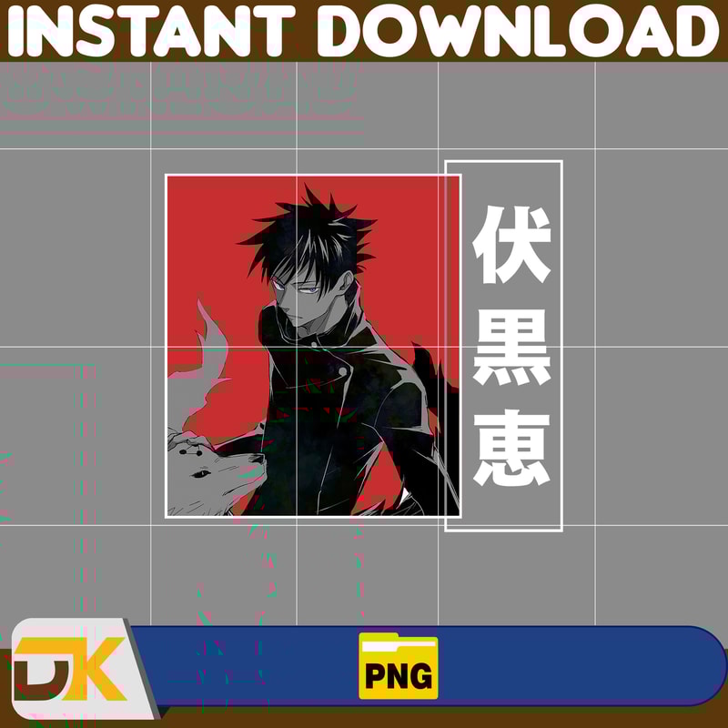 Megumi Fushiguro Png, Anime Png, Anime Vector, Anime Cutfile, Anime Clipart, Anime Cricut, Anime Print, Anime Cut (7).jpg