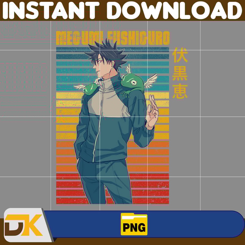 Megumi Fushiguro Png, Anime Png, Anime Vector, Anime Cutfile, Anime Clipart, Anime Cricut, Anime Print, Anime Cut (15).jpg