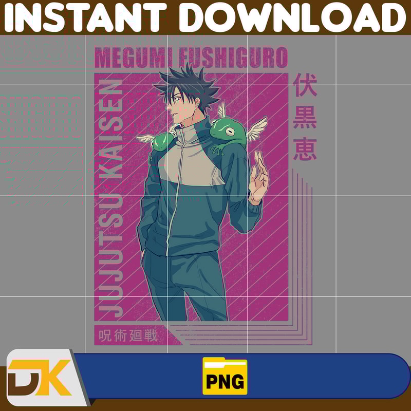 Megumi Fushiguro Png, Anime Png, Anime Vector, Anime Cutfile, Anime Clipart, Anime Cricut, Anime Print, Anime Cut (17).jpg