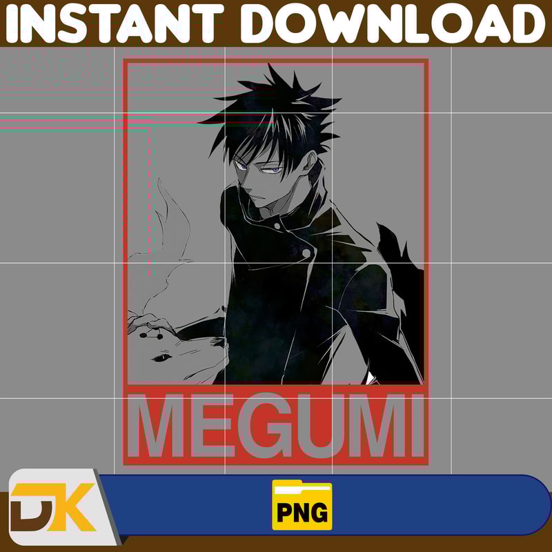 Megumi Fushiguro Png, Anime Png, Anime Vector, Anime Cutfile, Anime Clipart, Anime Cricut, Anime Print, Anime Cut (22).jpg