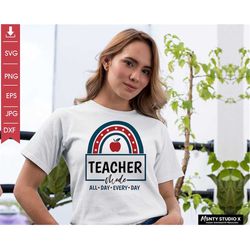 Teacher mode svg, gift for teacher, Teacher Life svg, teaching mode svg, teacher shirt svg, funny teacher svg, Digital D