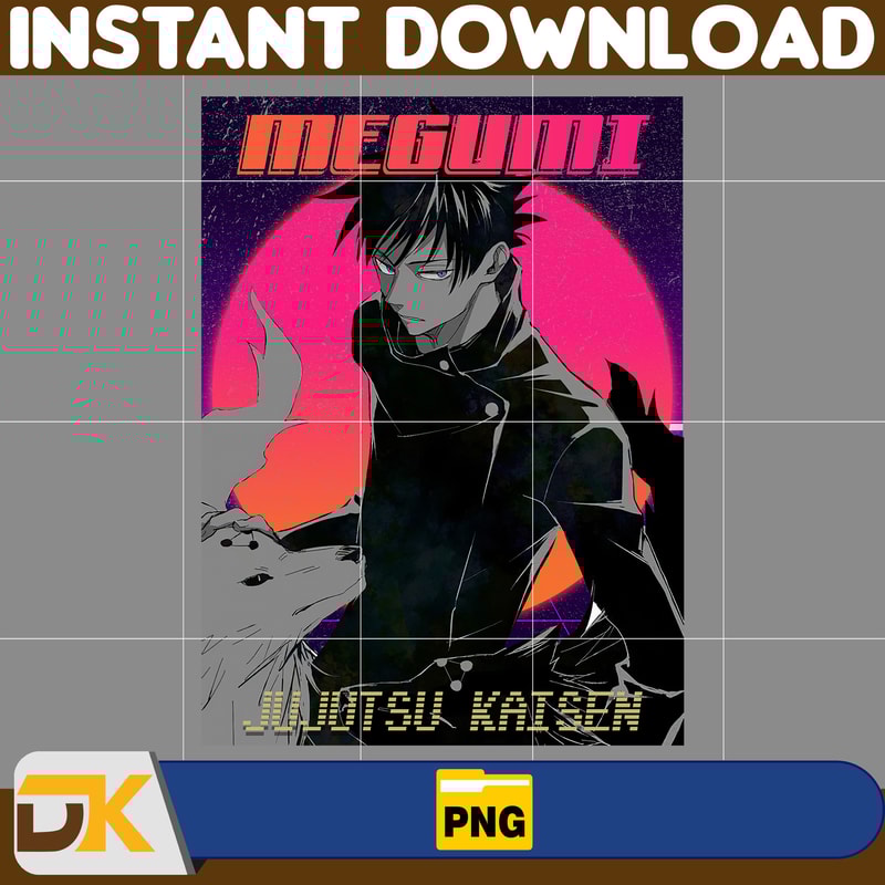 Megumi Fushiguro Png, Anime Png, Anime Vector, Anime Cutfile, Anime Clipart, Anime Cricut, Anime Print, Anime Cut (25).jpg