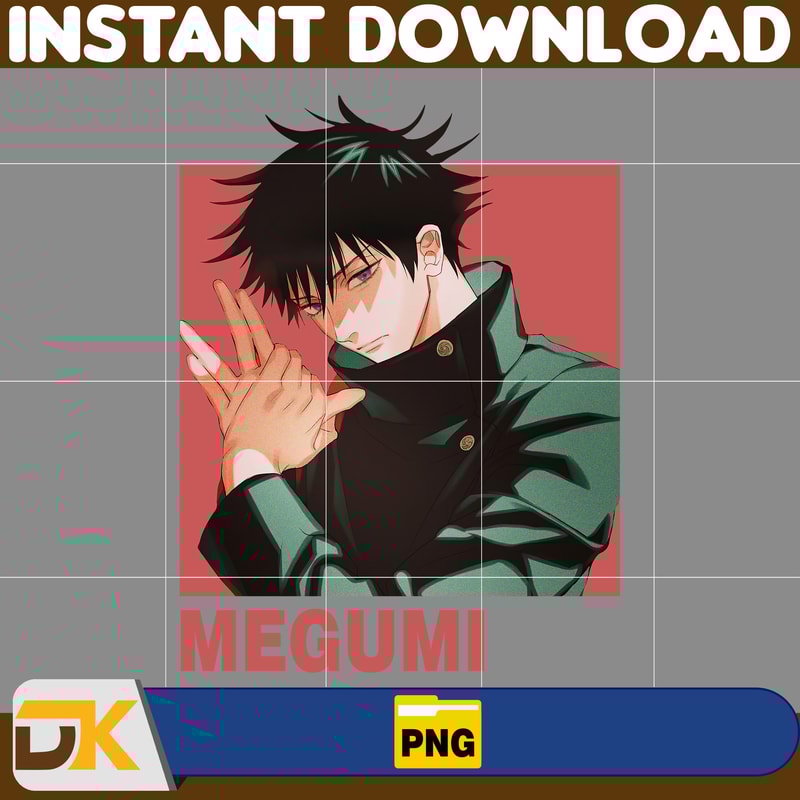 Megumi Fushiguro Png, Anime Png, Anime Vector, Anime Cutfile, Anime Clipart, Anime Cricut, Anime Print, Anime Cut (27).jpg