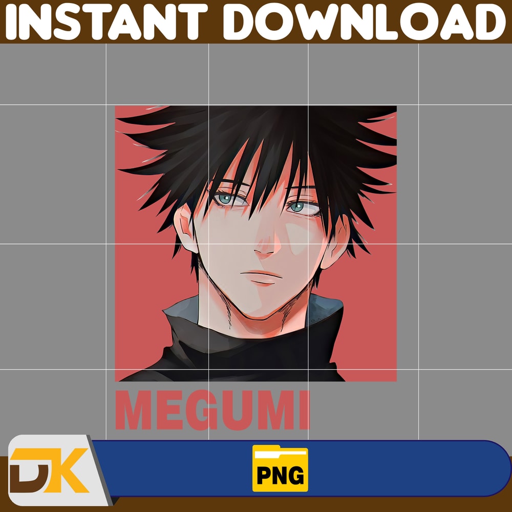 Megumi Fushiguro Png, Anime Png, Anime Vector, Anime Cutfile, Anime Clipart, Anime Cricut, Anime Print, Anime Cut (31).jpg