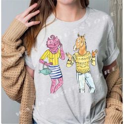 princess carolyn & bojack horseman funny shirt, vintage tv show shirt, cartoon t-shirt