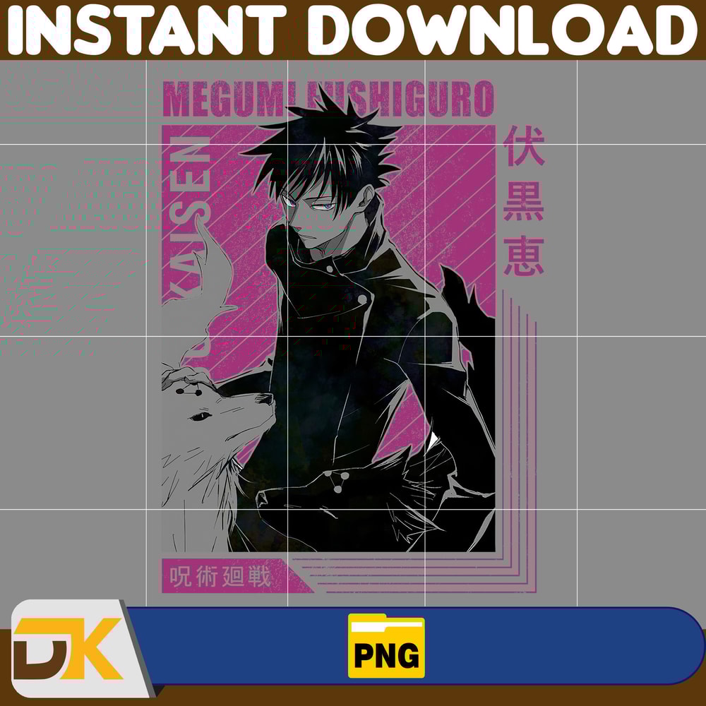 Megumi Fushiguro Png, Anime Png, Anime Vector, Anime Cutfile, Anime Clipart, Anime Cricut, Anime Print, Anime Cut (9).jpg