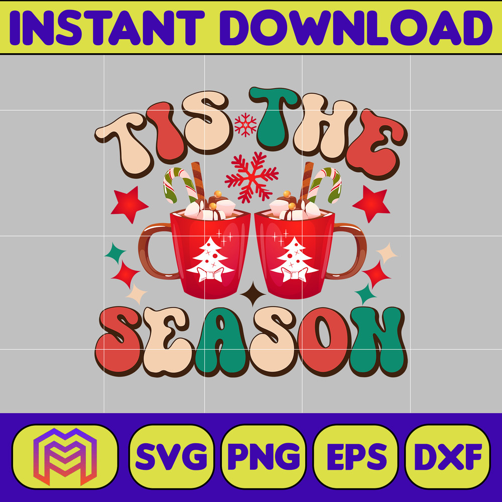 Christmas Sublimation SVG, Christmas Svg, Sublimation, Santa Svg,Retro Christmas Svg, Digital Download (23).jpg
