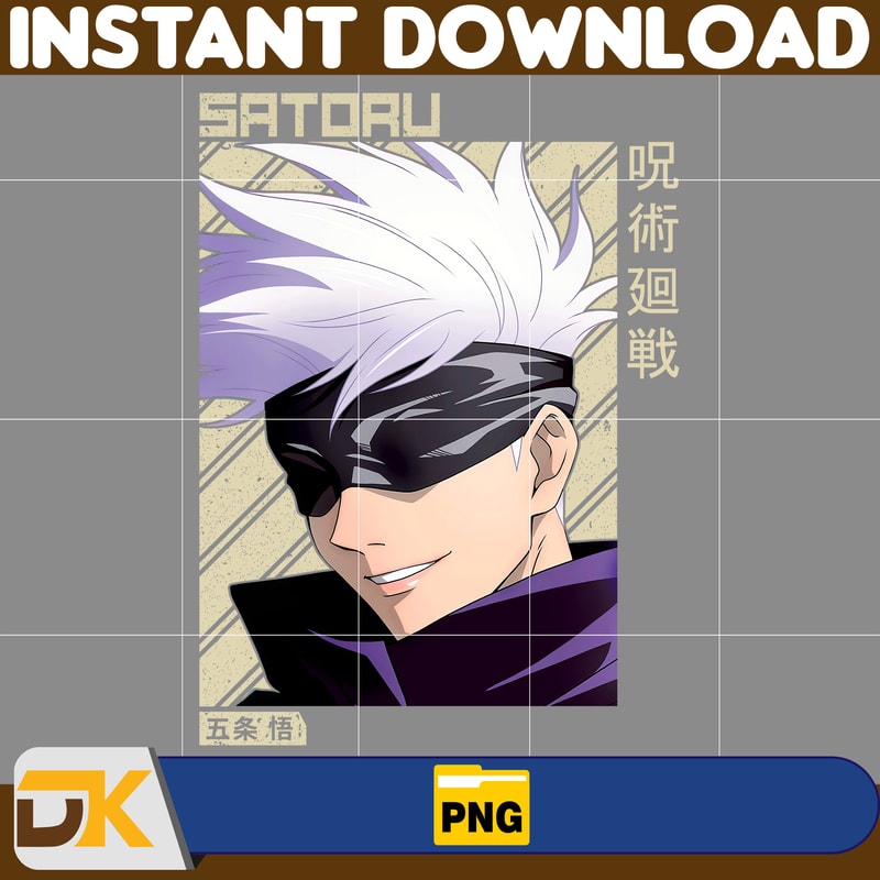 Satoru Gojou Png, Anime Png, Anime Vector, Anime Cutfile, Anime Clipart, Anime Cricut, Anime Print, Anime Cut (12).jpg