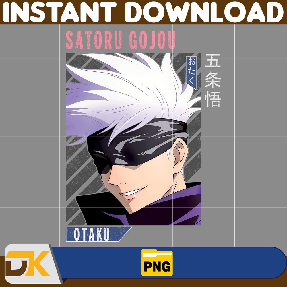 Satoru Gojou Png, Anime Png, Anime Vector, Anime Cutfile, Anime Clipart, Anime Cricut, Anime Print, Anime Cut (13).jpg