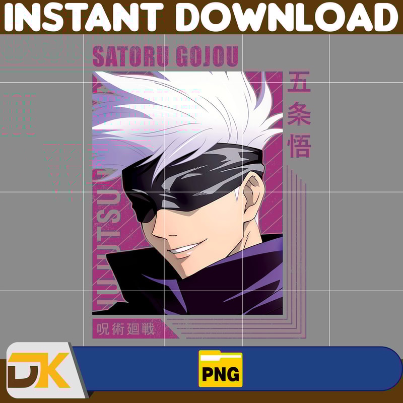 Satoru Gojou Png, Anime Png, Anime Vector, Anime Cutfile, Anime Clipart, Anime Cricut, Anime Print, Anime Cut (15).jpg