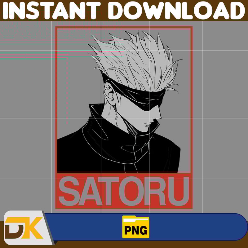Satoru Gojou Png, Anime Png, Anime Vector, Anime Cutfile, Anime Clipart, Anime Cricut, Anime Print, Anime Cut (17).jpg