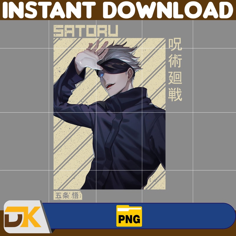 Satoru Gojou Png, Anime Png, Anime Vector, Anime Cutfile, Anime Clipart, Anime Cricut, Anime Print, Anime Cut (28).jpg