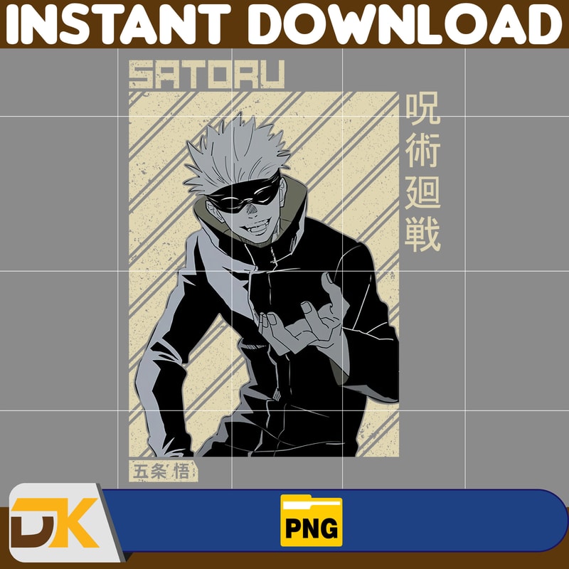 Satoru Gojou Png, Anime Png, Anime Vector, Anime Cutfile, Anime Clipart, Anime Cricut, Anime Print, Anime Cut (30).jpg