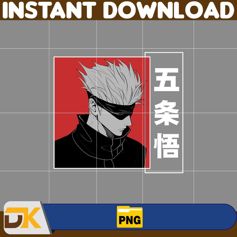 Satoru Gojou Png, Anime Png, Anime Vector, Anime Cutfile, Anime Clipart, Anime Cricut, Anime Print, Anime Cut (4).jpg