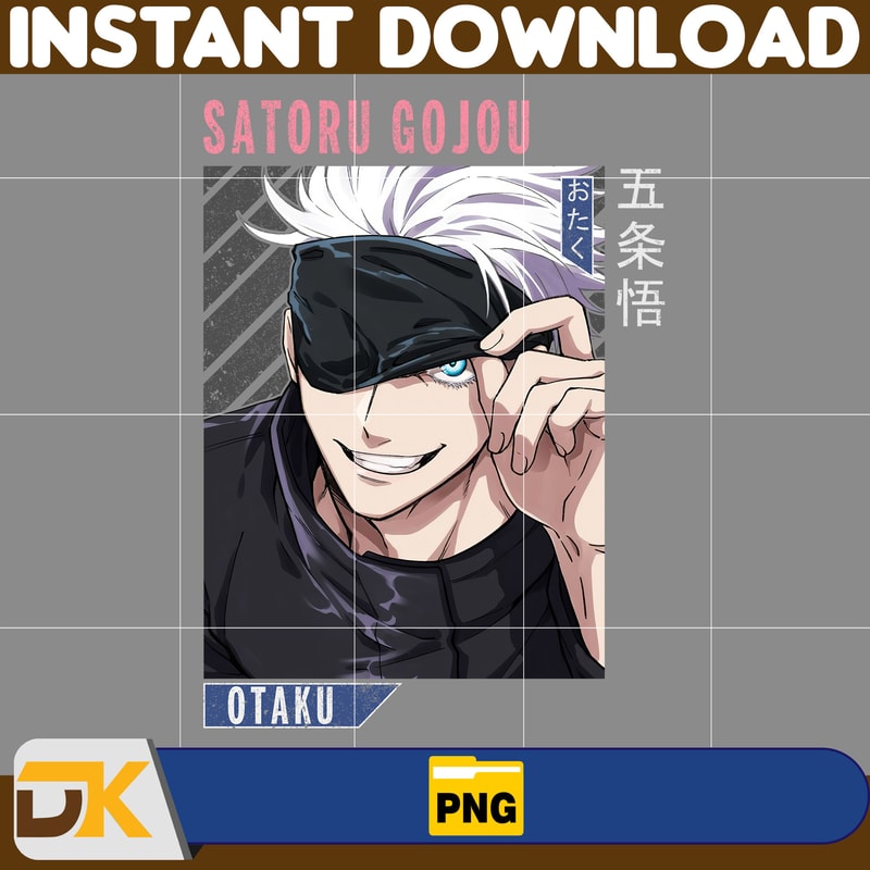 Satoru Gojou Png, Anime Png, Anime Vector, Anime Cutfile, Anime Clipart, Anime Cricut, Anime Print, Anime Cut (52).jpg