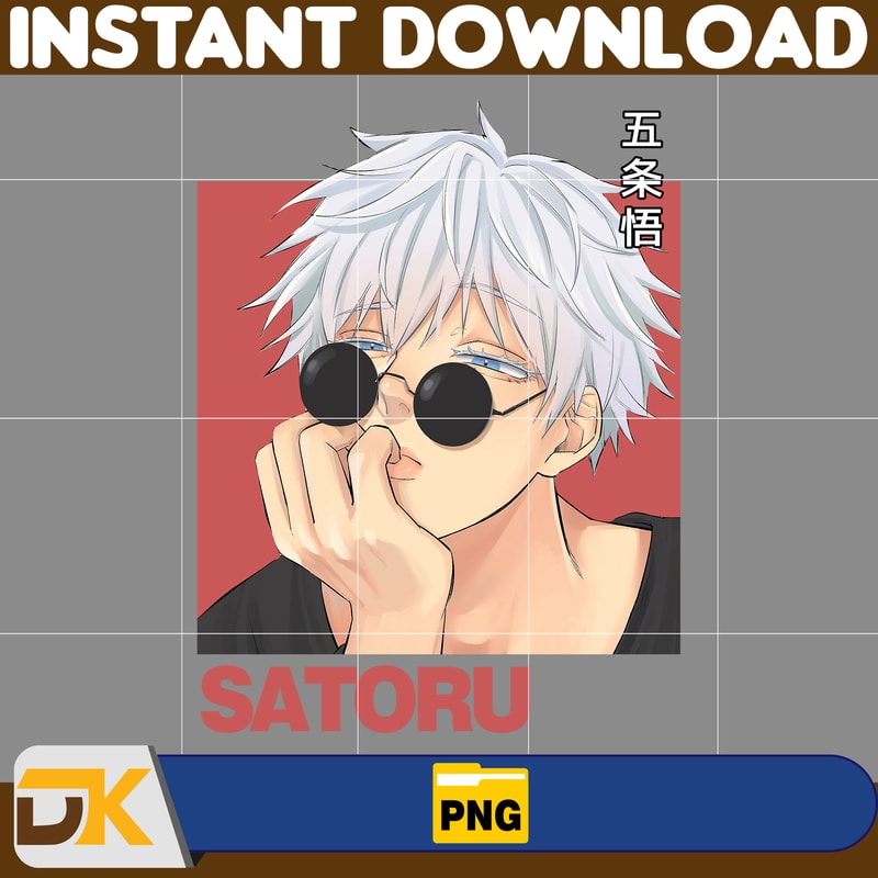 Satoru Gojou Png, Anime Png, Anime Vector, Anime Cutfile, Anime Clipart, Anime Cricut, Anime Print, Anime Cut (7).jpg