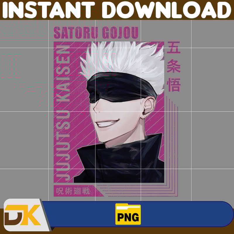 Satoru Gojou Png, Anime Png, Anime Vector, Anime Cutfile, Anime Clipart, Anime Cricut, Anime Print, Anime Cut (56).jpg