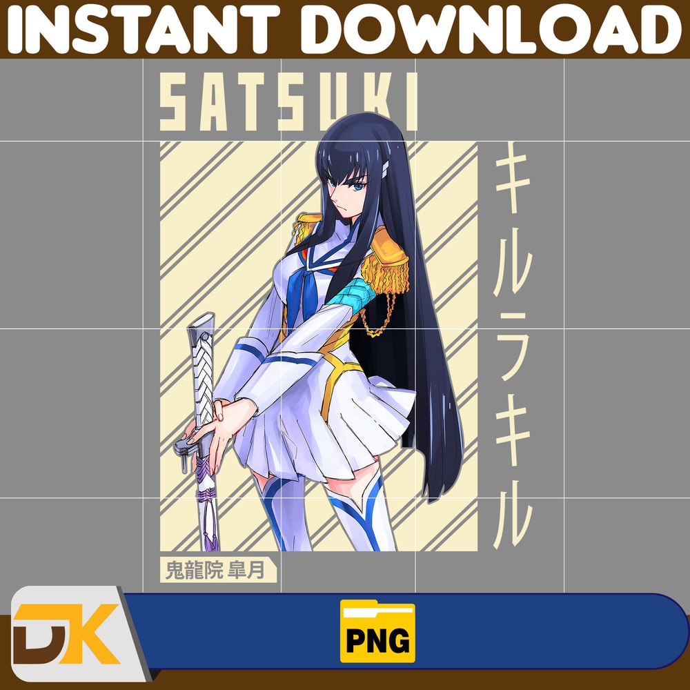 Satsuki Kiryuuin Png, Anime Png, Anime Vector, Anime Cutfile, Anime Clipart, Anime Cricut, Anime Print, Anime Cut (2).jpg