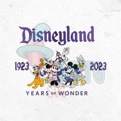 100 Years of Wonder 2023 Svg / Png, D23 Expo, 2023 Exhibition Daisy Donald, 100th Anniversary, Magical Castle Anniversar