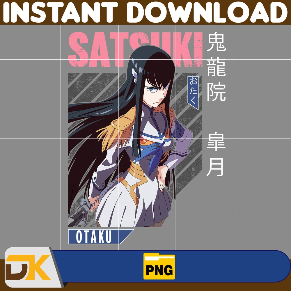 Satsuki Kiryuuin Png, Anime Png, Anime Vector, Anime Cutfile, Anime Clipart, Anime Cricut, Anime Print, Anime Cut (8).jpg