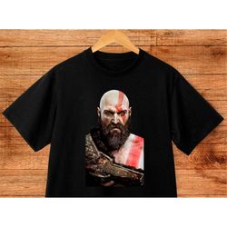 god of war shirt, god of war ragnarok tee, kratos t-shirt, gift for him, gift for her, gift for gamer