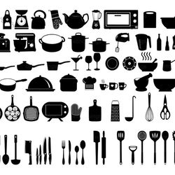 kitchen svg, png, clipart, kitchen svg bundle, kitchen utensils vector