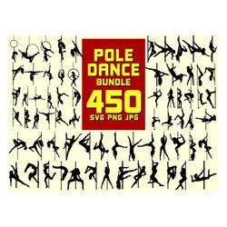 450 Files Pole Dance Bundle Svg, Trending Svg, Strippers Svg Bundle, Pole Dancers Svg, Strippers Sexy Chick, Dancers Pos