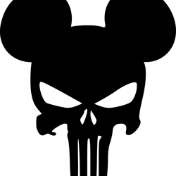 mickey punisher svg, mickey minnie ghost svg, halloween ghost svg, mickey minnie ghost cut files for cricut