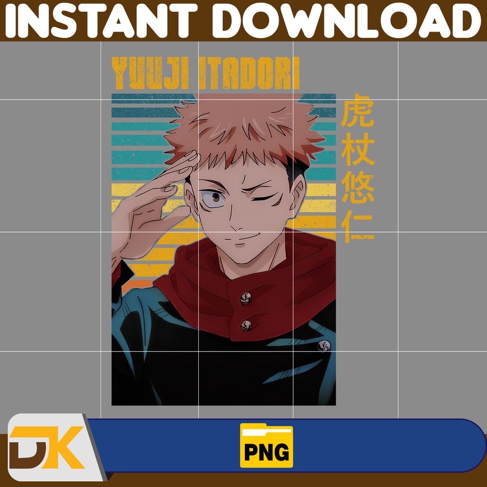 Yuuji Itadori Png, Anime Png, Anime Vector, Anime Cutfile, Anime Clipart, Anime Cricut, Anime Print, Anime Cut (6).jpg
