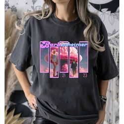barbie oppenheimer vintage poster shirt, barbieheimer shirt double feature retro shirt, barbie 2023 shirt, barbie party