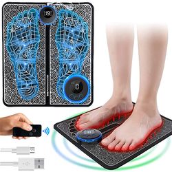 ems foot massager electric massage mat with usb charging foot relaxation mat vibration massage pads for relieving feet p