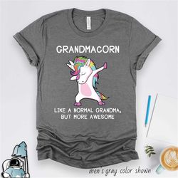 grandma gift, grandma shirt, grandma unicorn tshirts, grandmacorn shirt, unicorn grandma t-shirt, gifts for granny, new