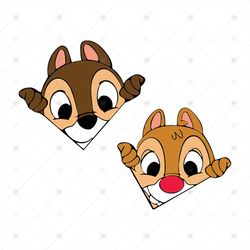 Chip And Dale Shirt Svg, Funny Shirt Svg, Alvin And Chipmunks Shirt Svg, Movies Shirt Cricut, Silhouette, Cut File, Deca